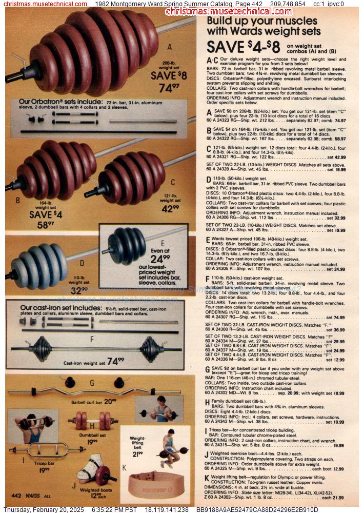 1982 Montgomery Ward Spring Summer Catalog, Page 442