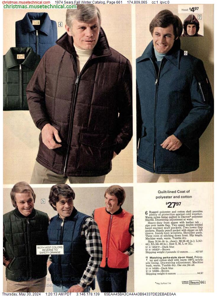 1974 Sears Fall Winter Catalog, Page 661