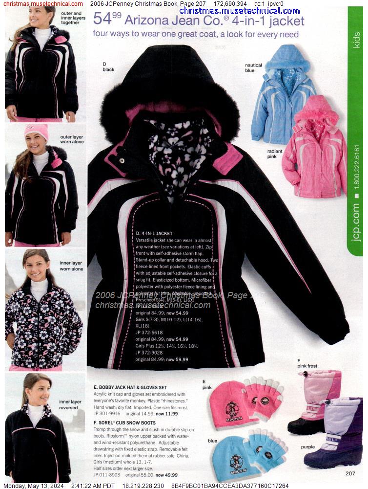 2006 JCPenney Christmas Book, Page 207