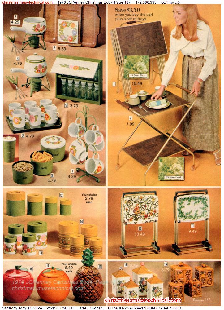 1970 JCPenney Christmas Book, Page 187