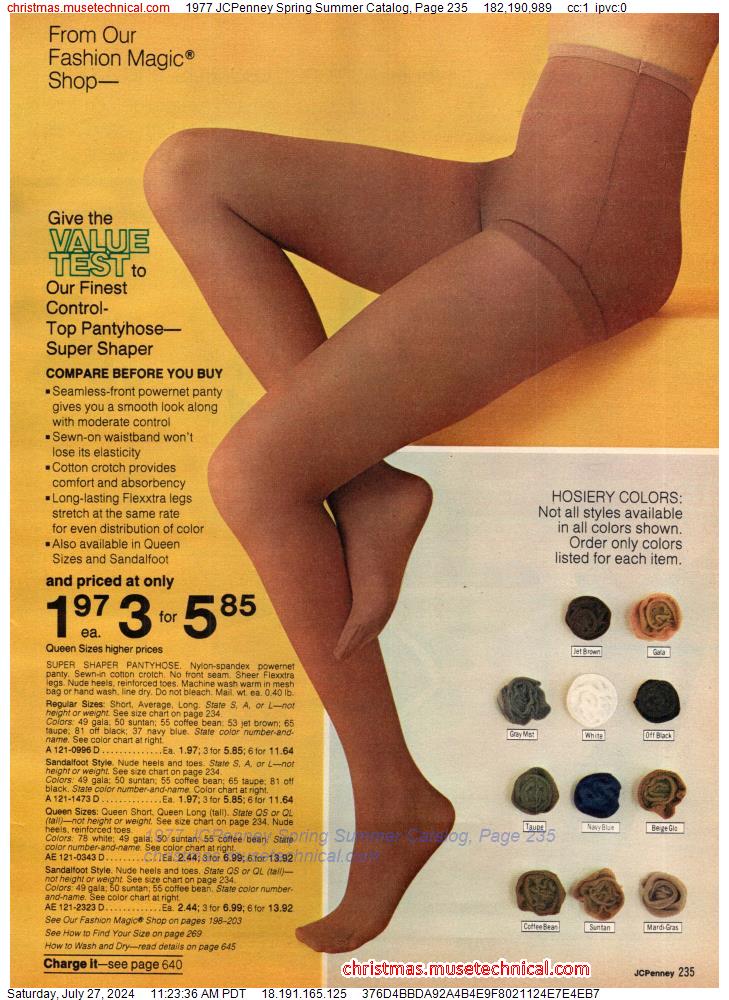 1977 JCPenney Spring Summer Catalog, Page 235