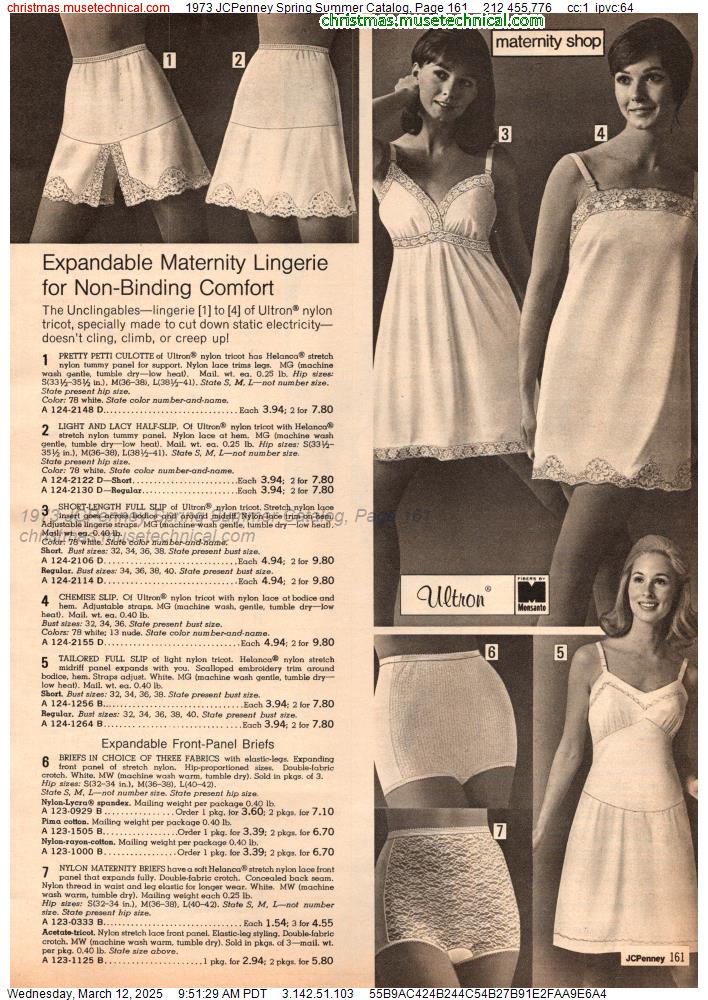 1973 JCPenney Spring Summer Catalog, Page 161