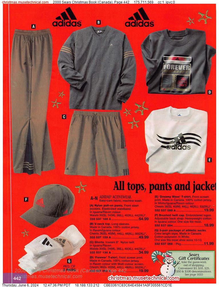 2000 Sears Christmas Book (Canada), Page 442