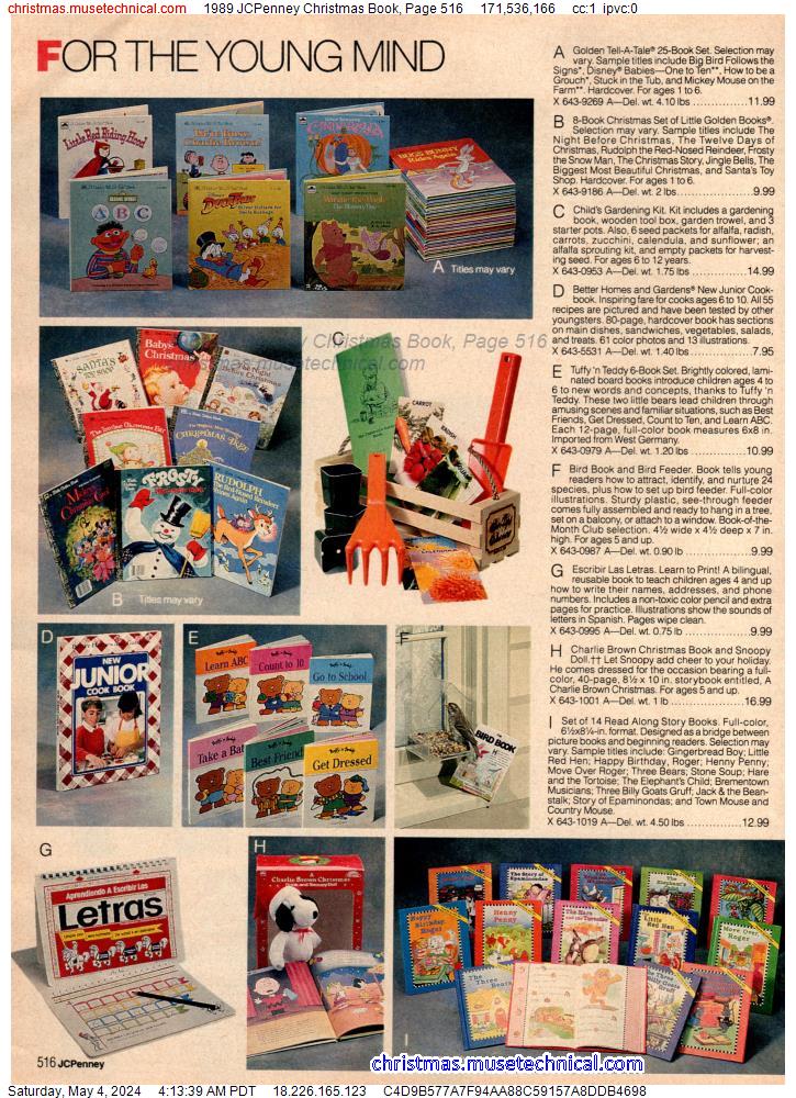 1989 JCPenney Christmas Book, Page 516