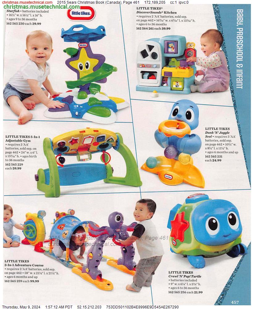 2015 Sears Christmas Book (Canada), Page 461
