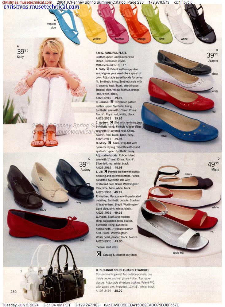 2004 JCPenney Spring Summer Catalog, Page 230
