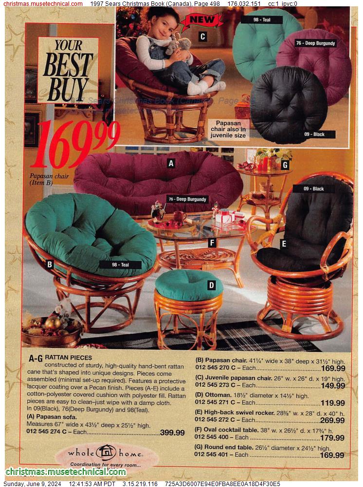 1997 Sears Christmas Book (Canada), Page 498