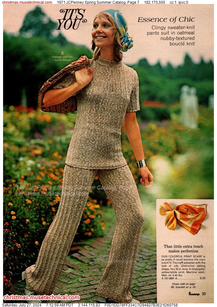 1971 JCPenney Spring Summer Catalog, Page 7