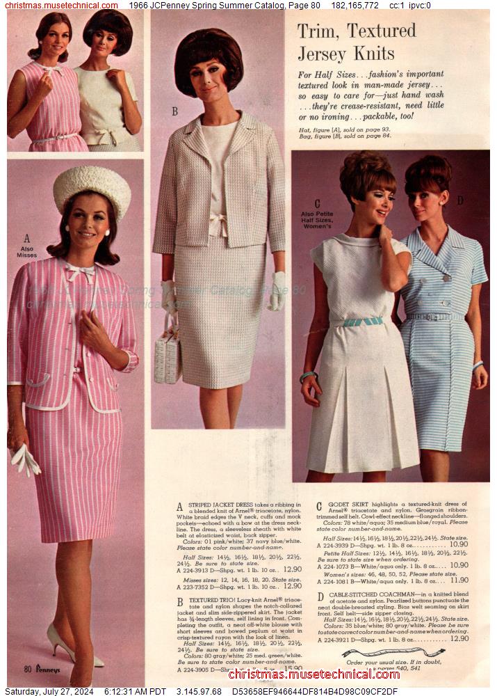 1966 JCPenney Spring Summer Catalog, Page 80