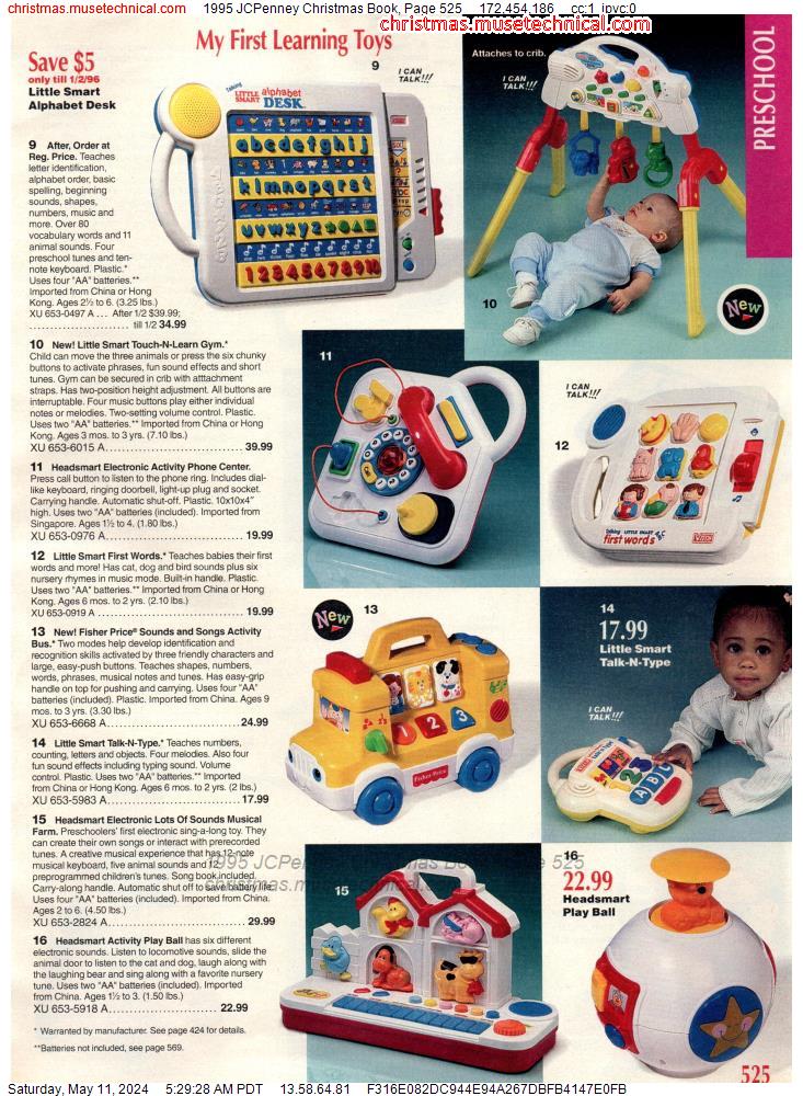 1995 JCPenney Christmas Book, Page 525