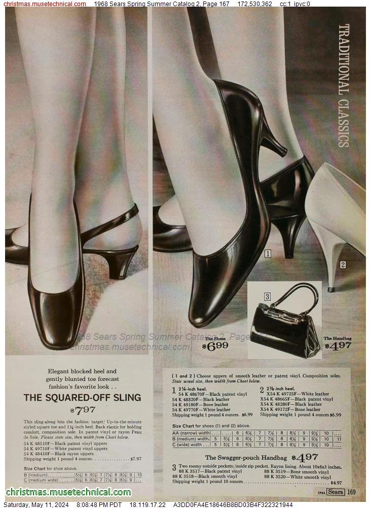 1968 Sears Spring Summer Catalog 2, Page 167