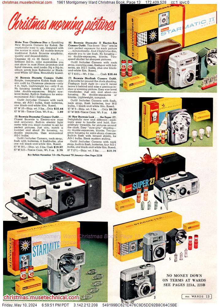1961 Montgomery Ward Christmas Book, Page 13