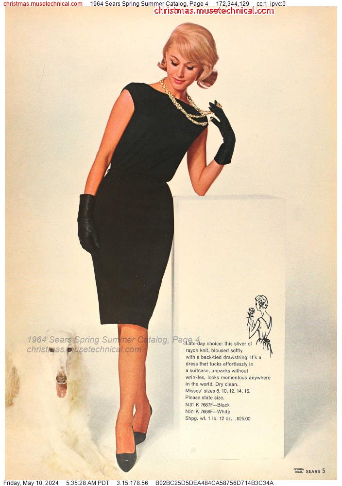 1964 Sears Spring Summer Catalog, Page 4