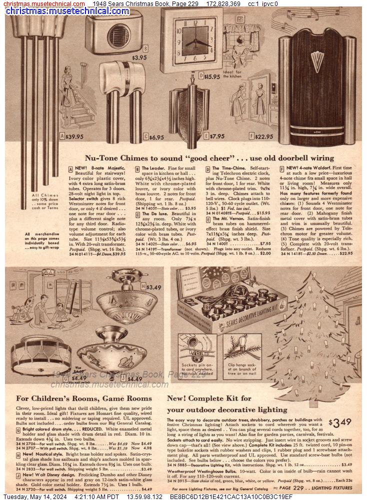 1948 Sears Christmas Book, Page 229