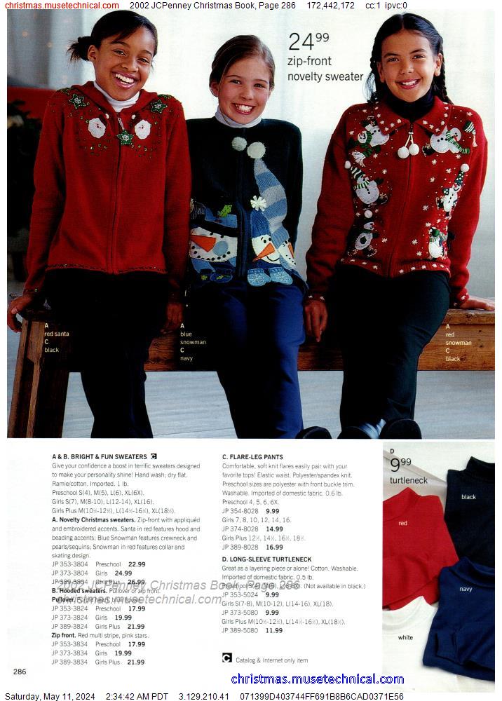 2002 JCPenney Christmas Book, Page 286