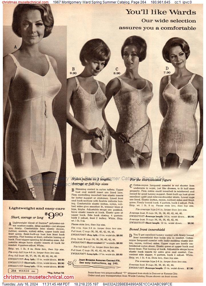 1967 Montgomery Ward Spring Summer Catalog, Page 264