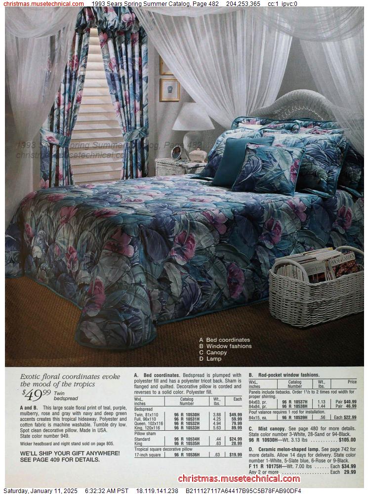 1993 Sears Spring Summer Catalog, Page 482