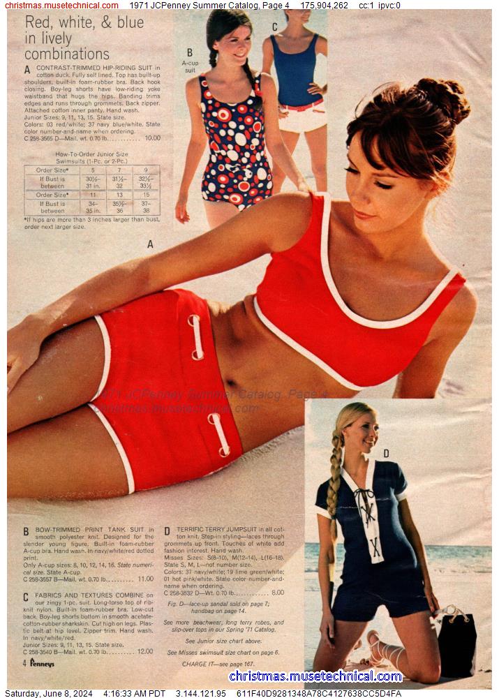1971 JCPenney Summer Catalog, Page 4