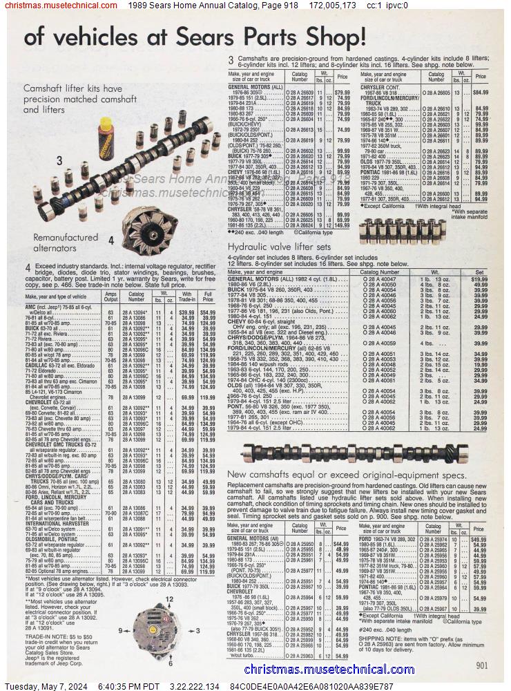 1989 Sears Home Annual Catalog, Page 918