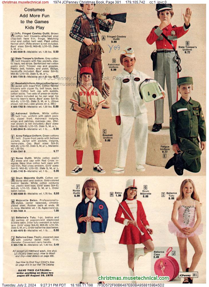 1974 JCPenney Christmas Book, Page 381