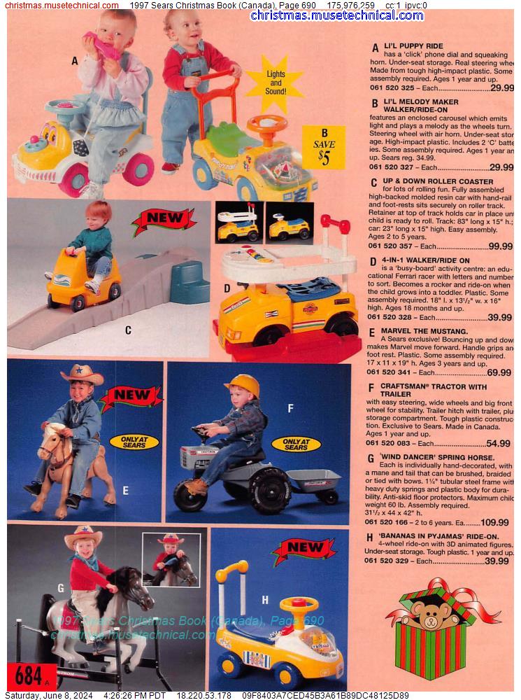 1997 Sears Christmas Book (Canada), Page 690