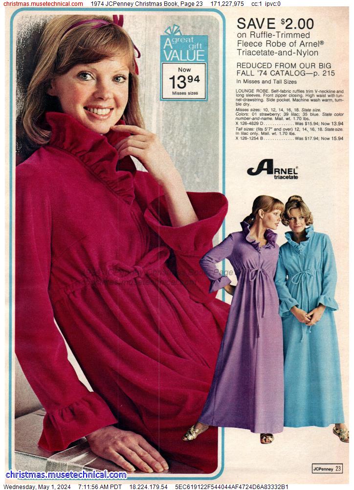 1974 JCPenney Christmas Book, Page 23