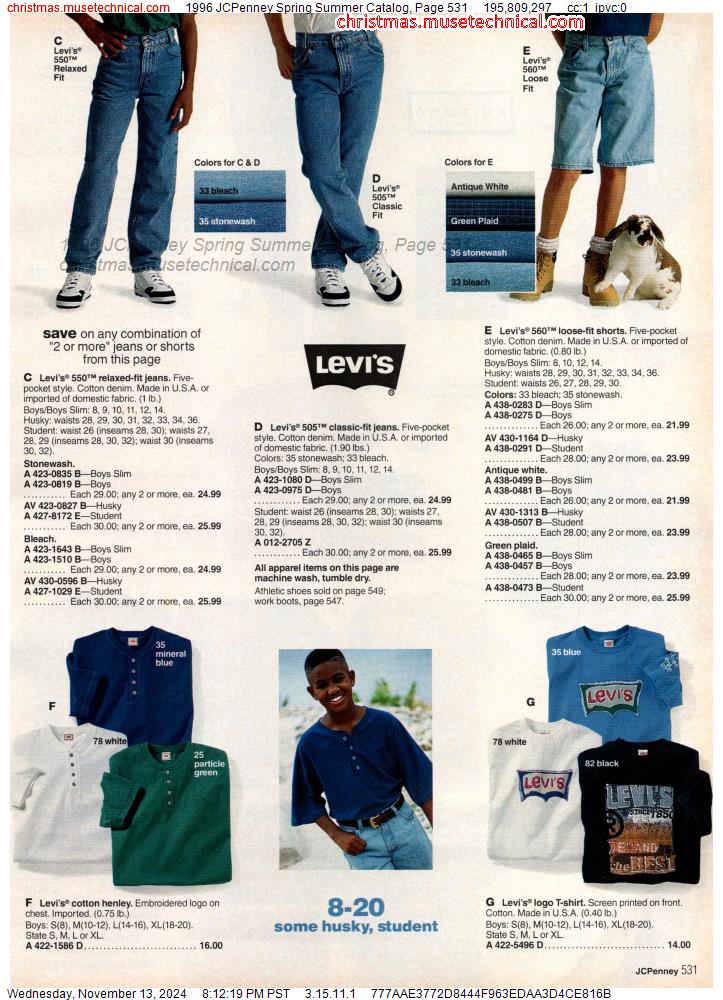 1996 JCPenney Spring Summer Catalog, Page 531