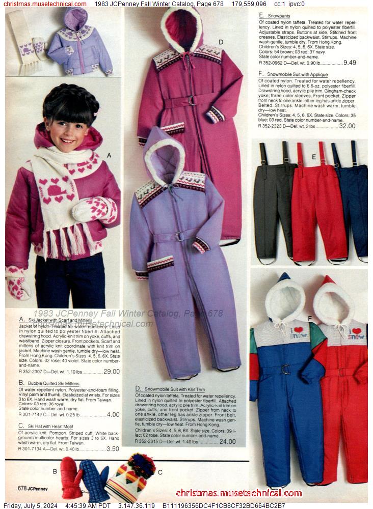 1983 JCPenney Fall Winter Catalog, Page 678