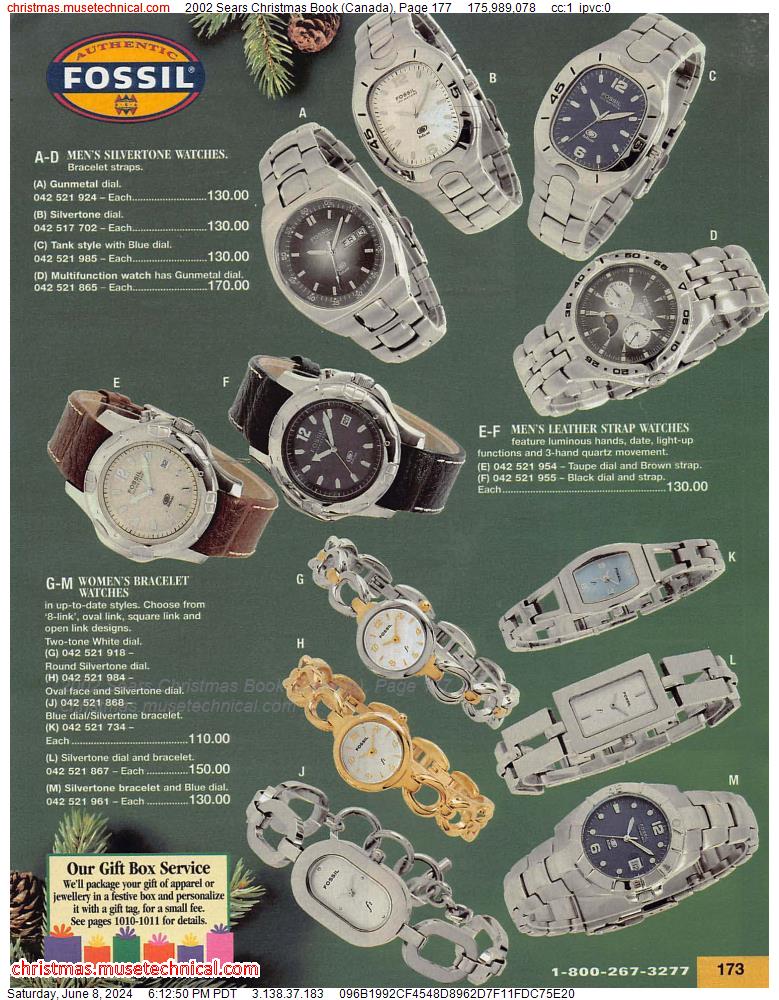 2002 Sears Christmas Book (Canada), Page 177