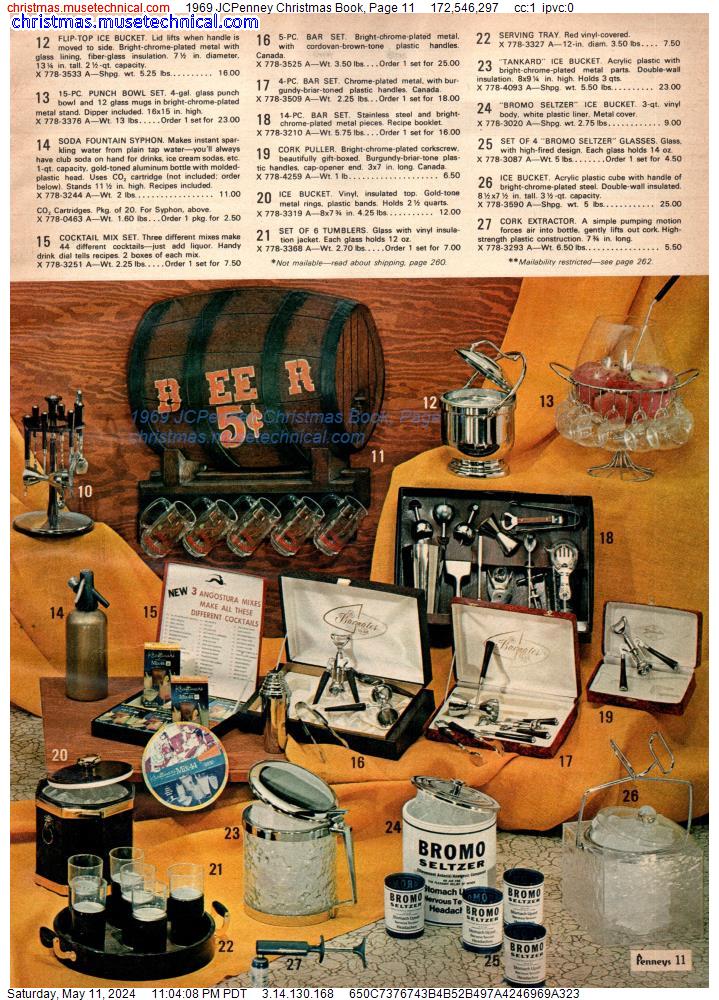1969 JCPenney Christmas Book, Page 11