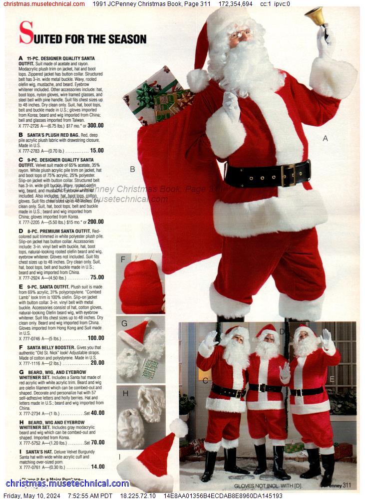 1991 JCPenney Christmas Book, Page 311
