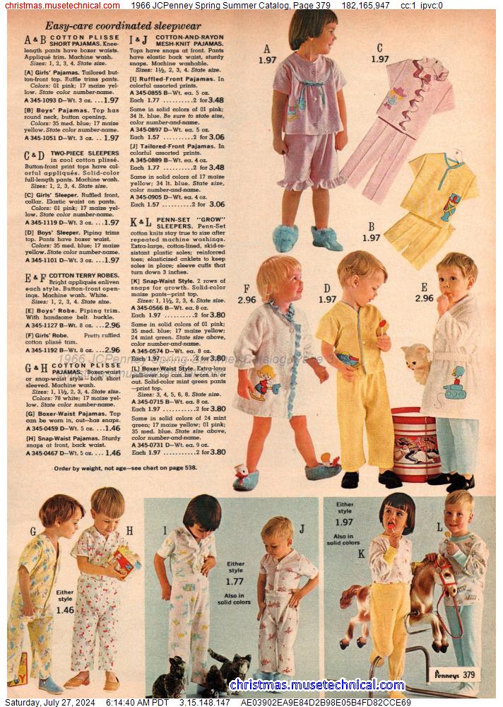 1966 JCPenney Spring Summer Catalog, Page 379