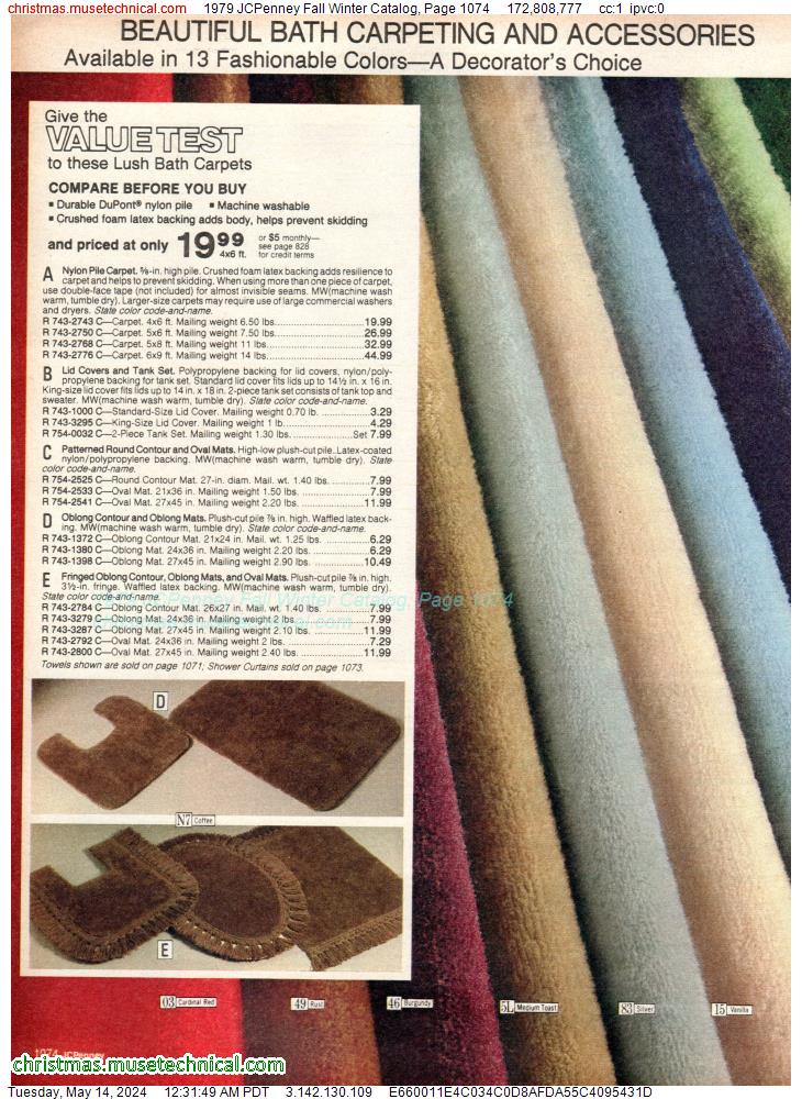 1979 JCPenney Fall Winter Catalog, Page 1074