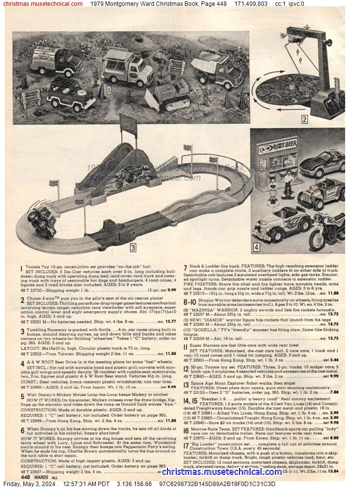 1979 Montgomery Ward Christmas Book, Page 448