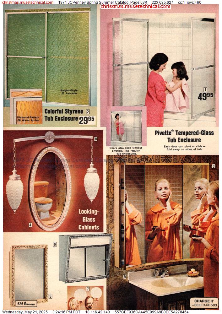 1971 JCPenney Spring Summer Catalog, Page 638