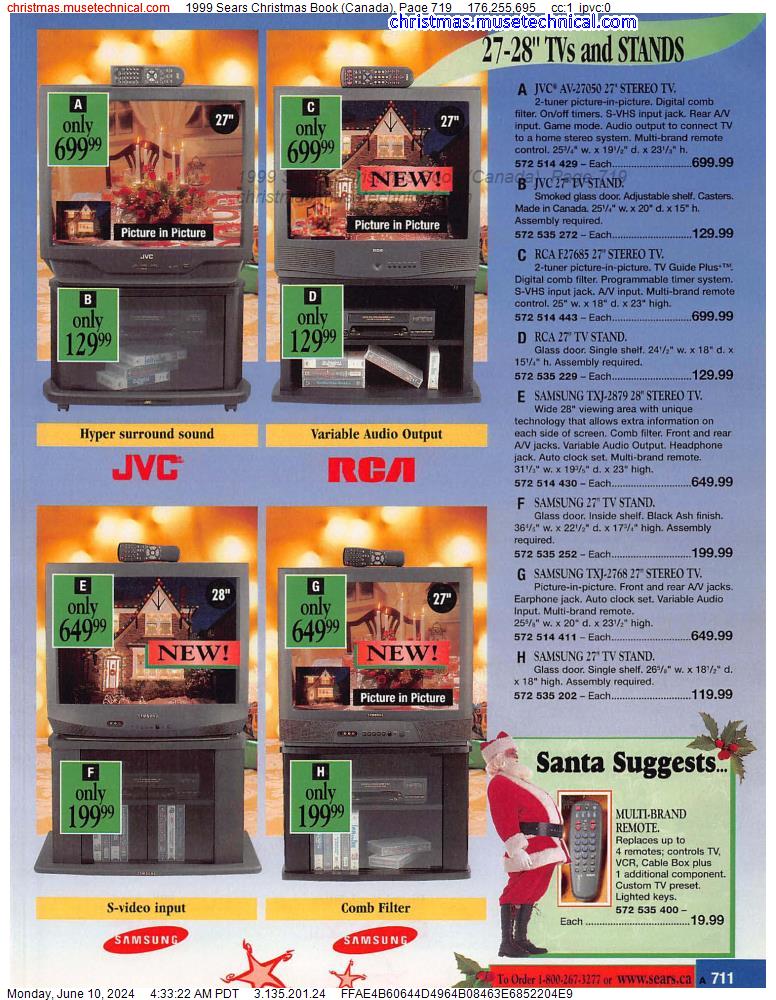1999 Sears Christmas Book (Canada), Page 719