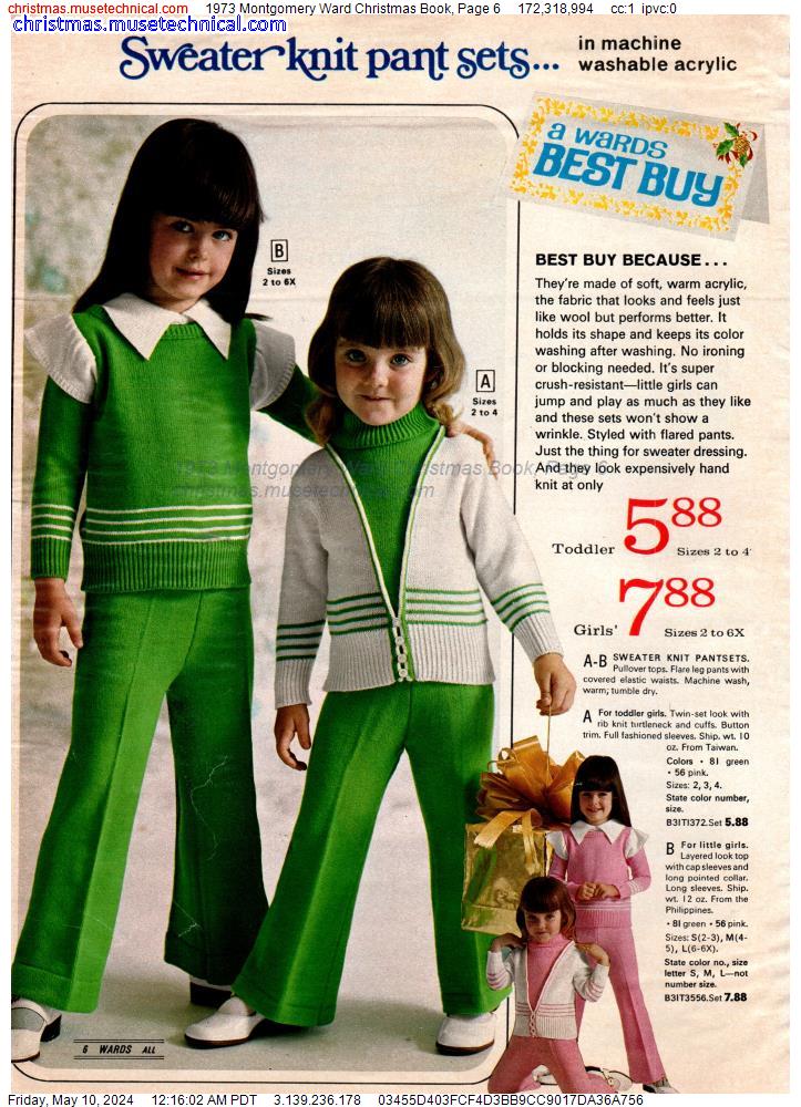 1973 Montgomery Ward Christmas Book, Page 6