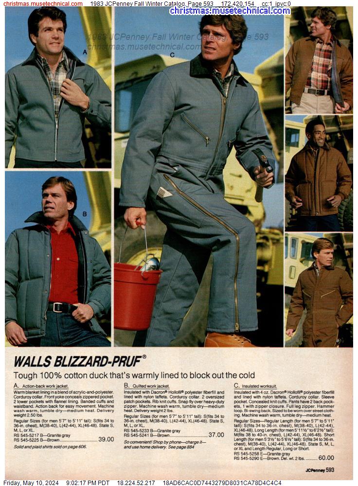 1983 JCPenney Fall Winter Catalog, Page 593