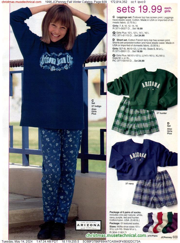 1996 JCPenney Fall Winter Catalog, Page 609