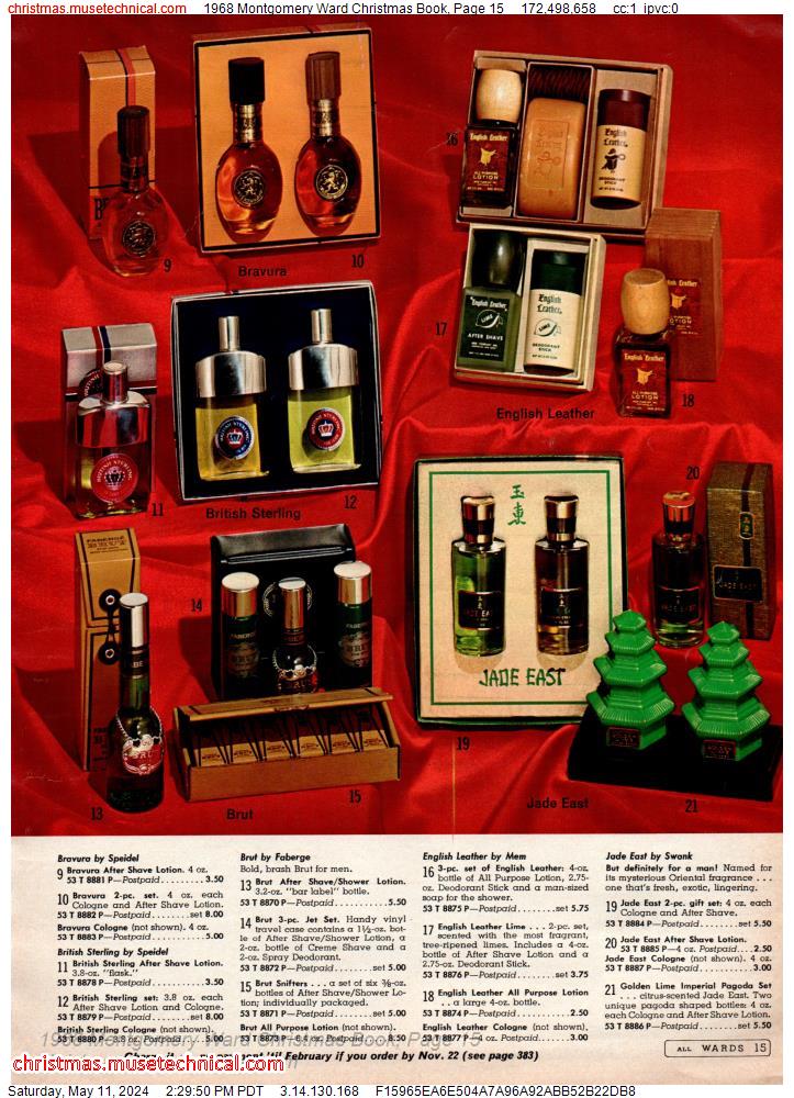 1968 Montgomery Ward Christmas Book, Page 15