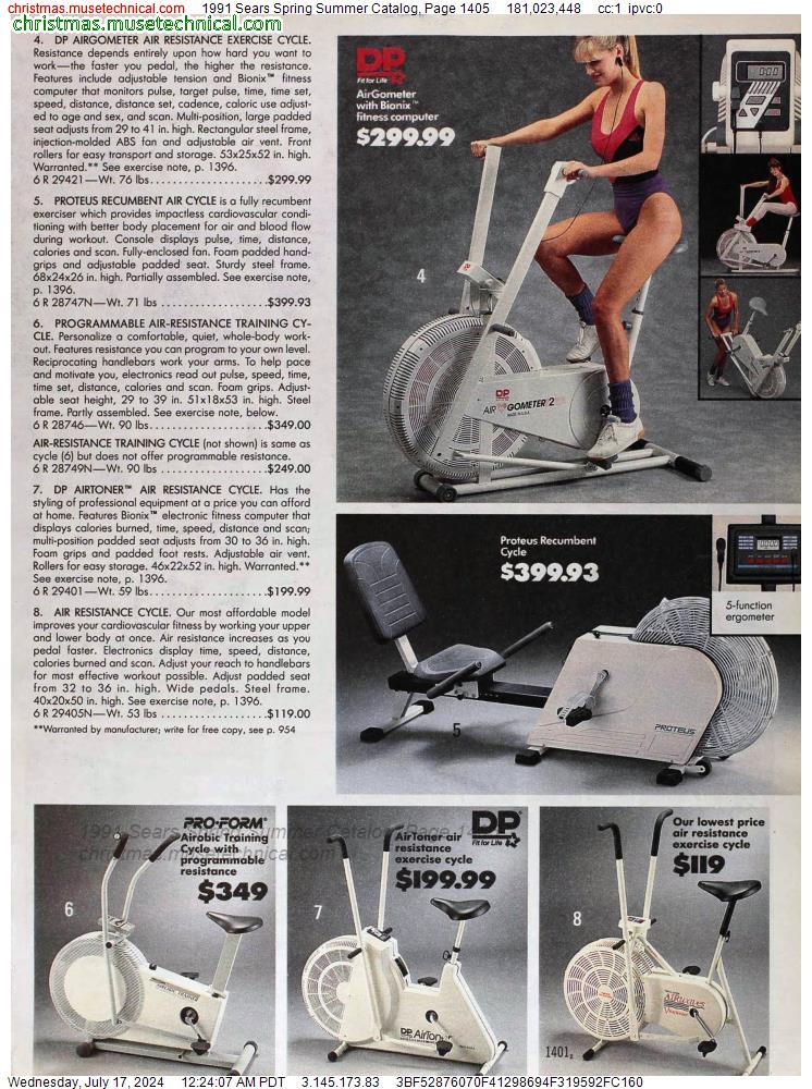 1991 Sears Spring Summer Catalog, Page 1405