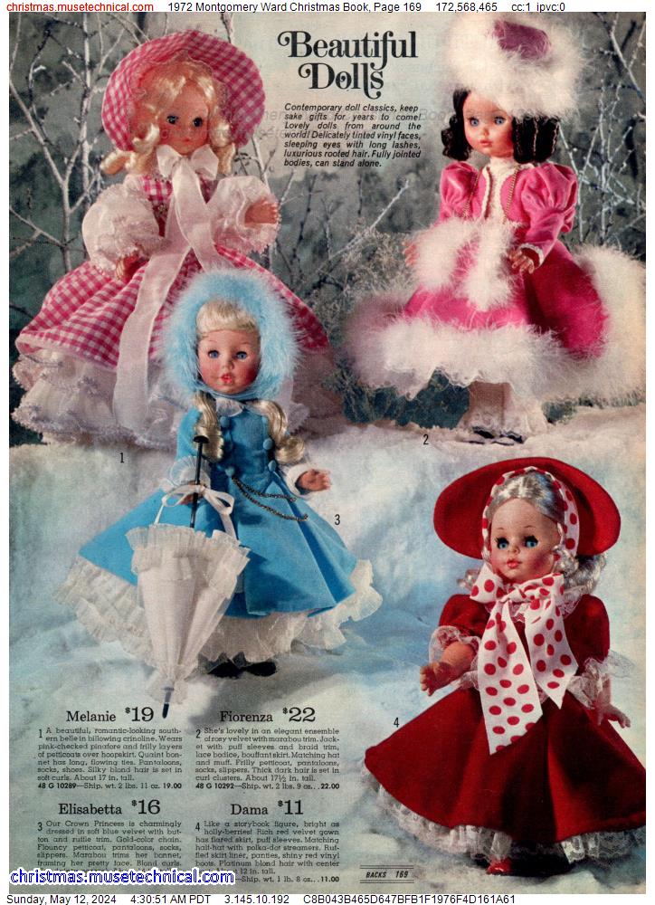 1972 Montgomery Ward Christmas Book, Page 169