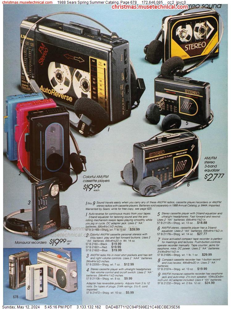 1988 Sears Spring Summer Catalog, Page 678