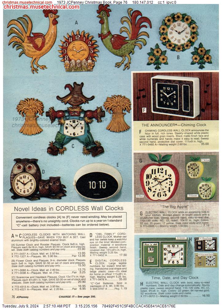 1973 JCPenney Christmas Book, Page 76