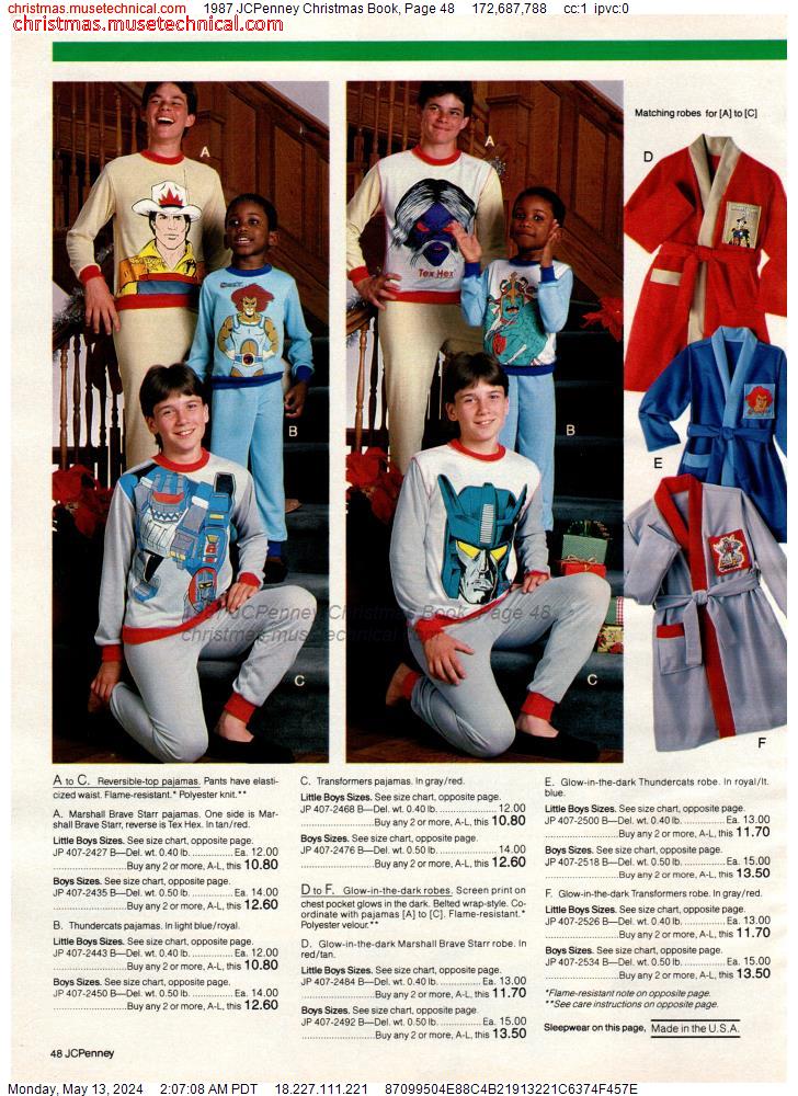 1987 JCPenney Christmas Book, Page 48