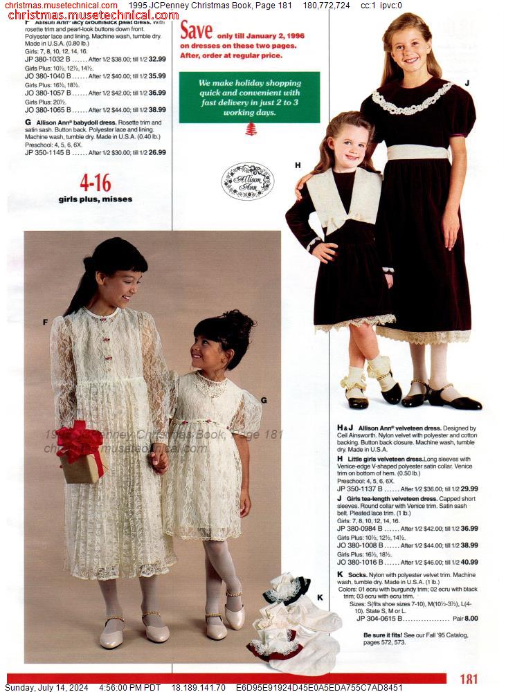 1995 JCPenney Christmas Book, Page 181