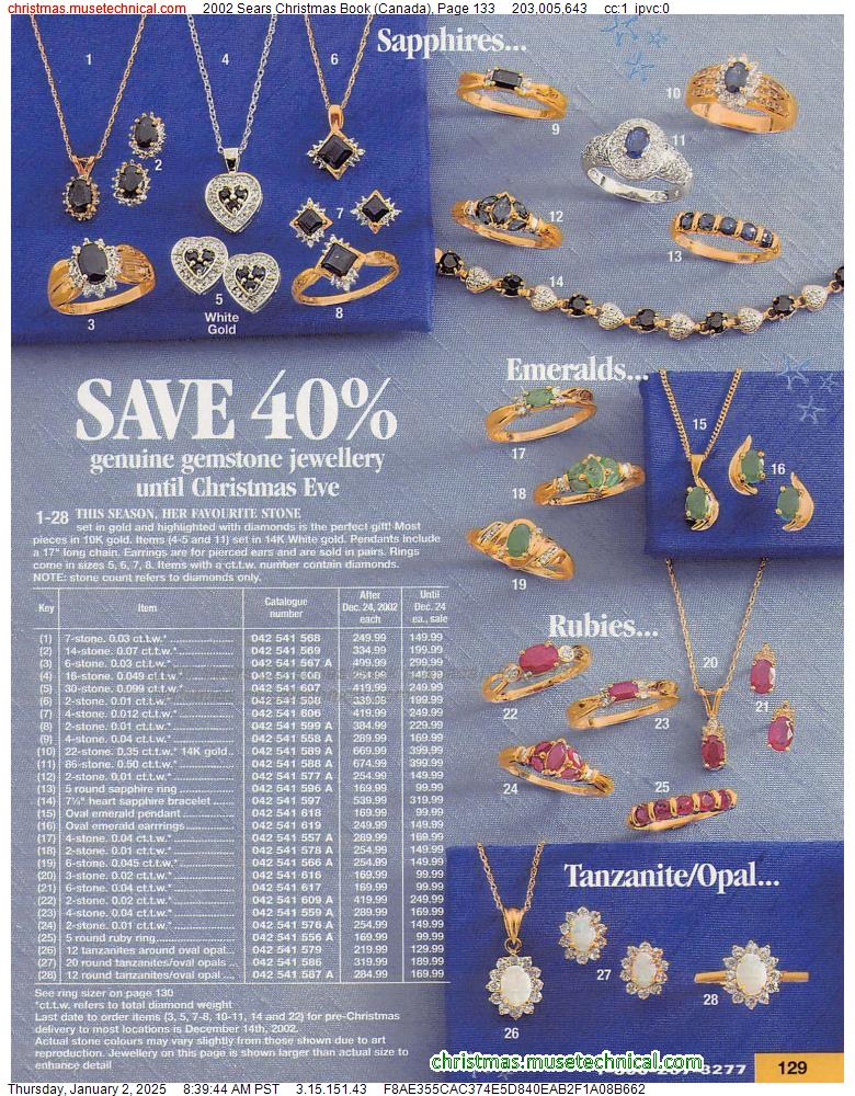 2002 Sears Christmas Book (Canada), Page 133