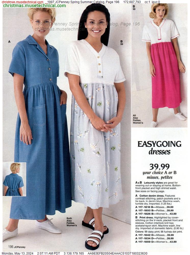 1997 JCPenney Spring Summer Catalog, Page 196
