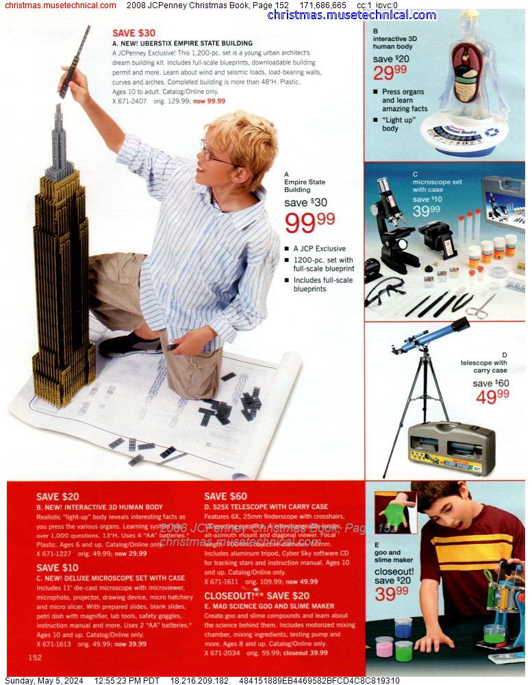 2008 JCPenney Christmas Book, Page 152