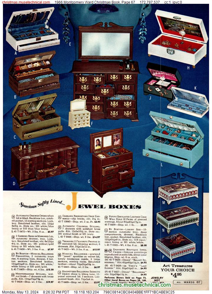 1966 Montgomery Ward Christmas Book, Page 67
